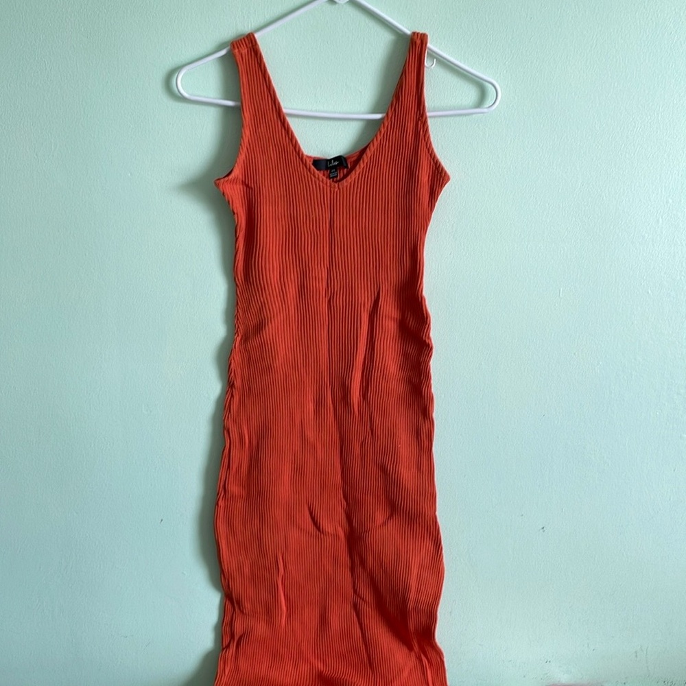 Lulus Burnt Orange Dress
